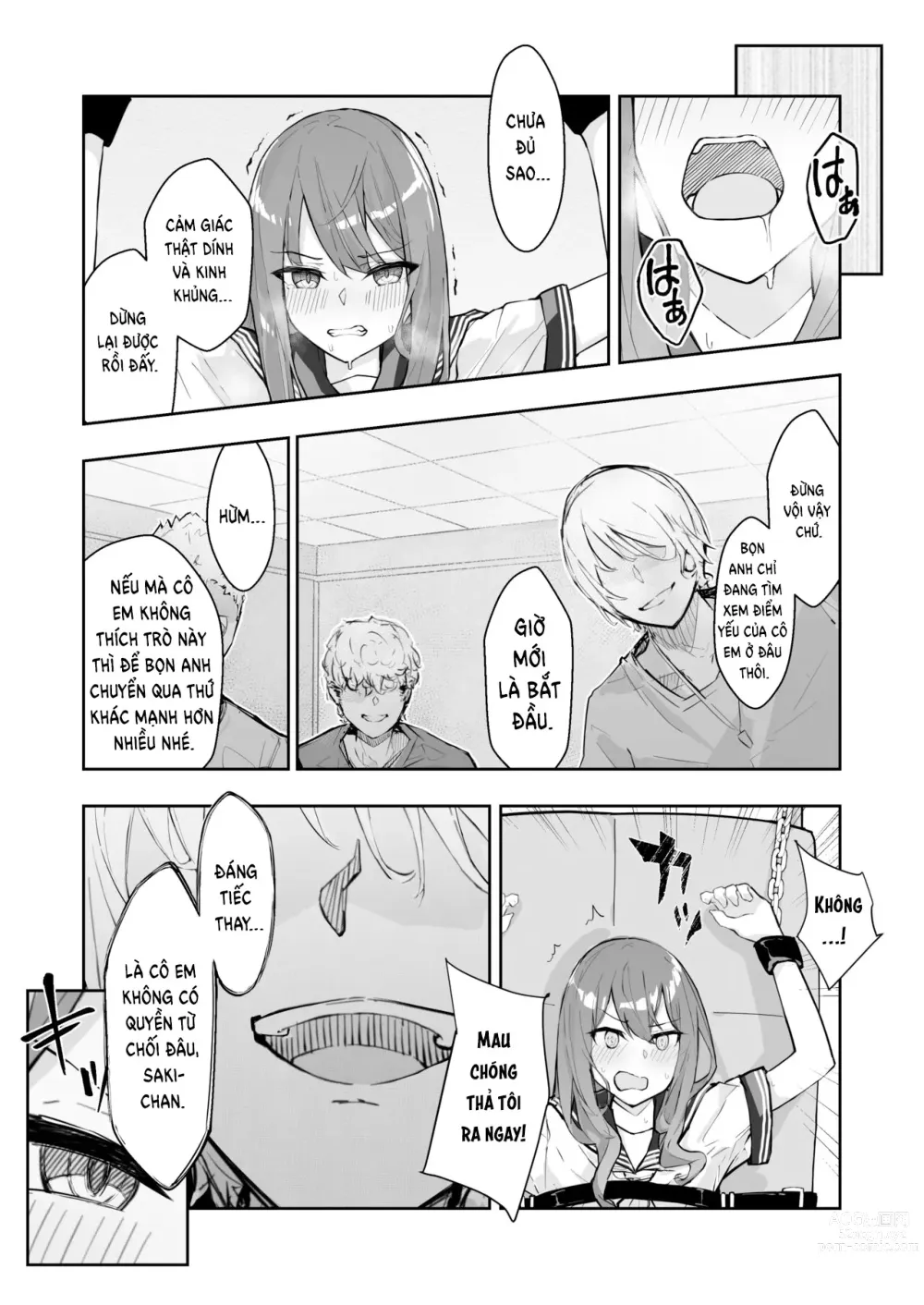 Page 86 of doujinshi JK Kuppuku Kousoku 1 + 2 ~Aikidou Shoujo ga Maketa Hi~