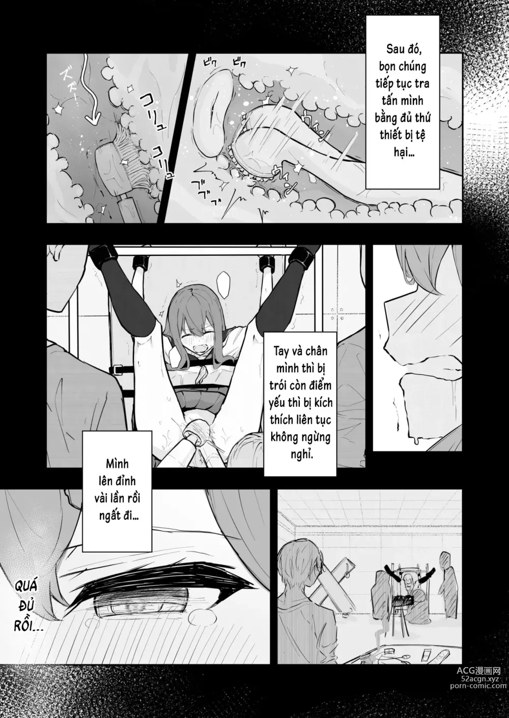 Page 95 of doujinshi JK Kuppuku Kousoku 1 + 2 ~Aikidou Shoujo ga Maketa Hi~