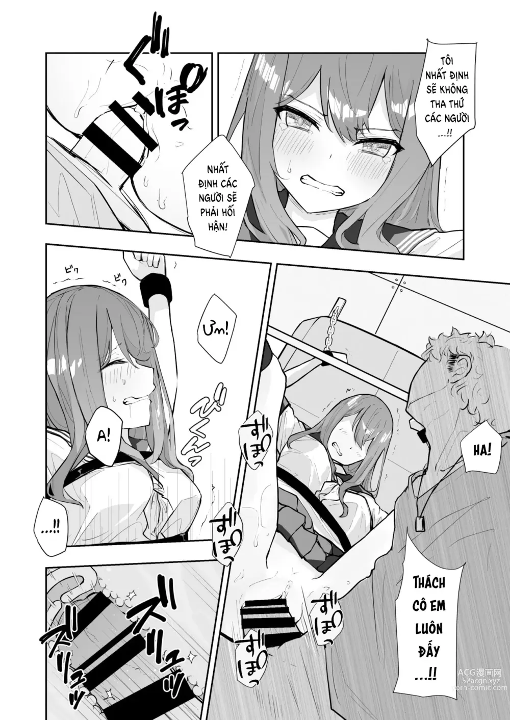 Page 98 of doujinshi JK Kuppuku Kousoku 1 + 2 ~Aikidou Shoujo ga Maketa Hi~