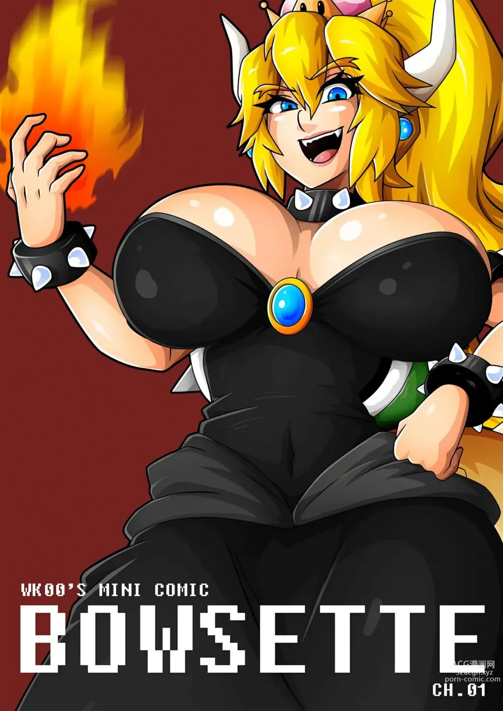 Page 1 of doujinshi As aventuras de Bowsette