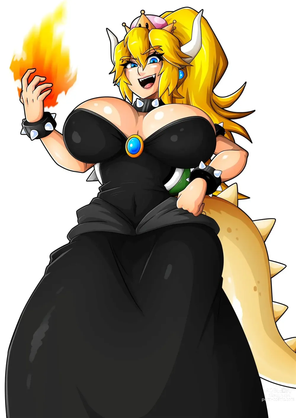 Page 8 of doujinshi As aventuras de Bowsette