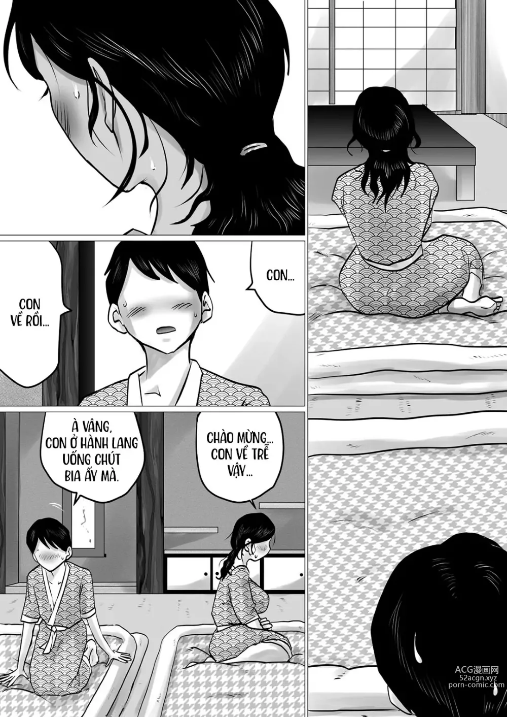 Page 15 of doujinshi Cùng mẹ đi suối nước nóng