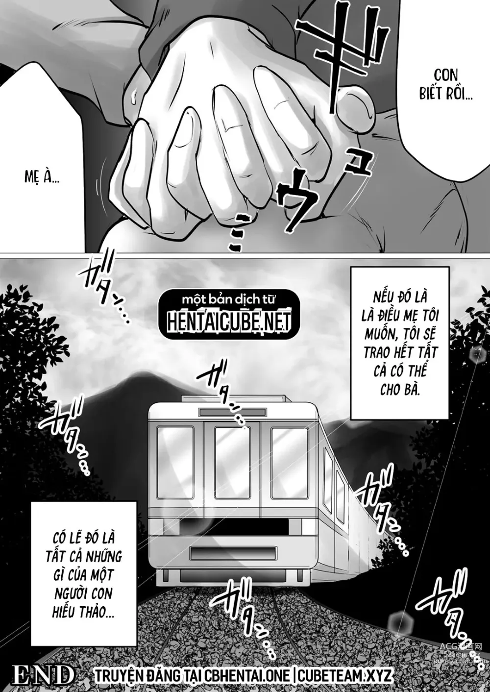 Page 54 of doujinshi Cùng mẹ đi suối nước nóng