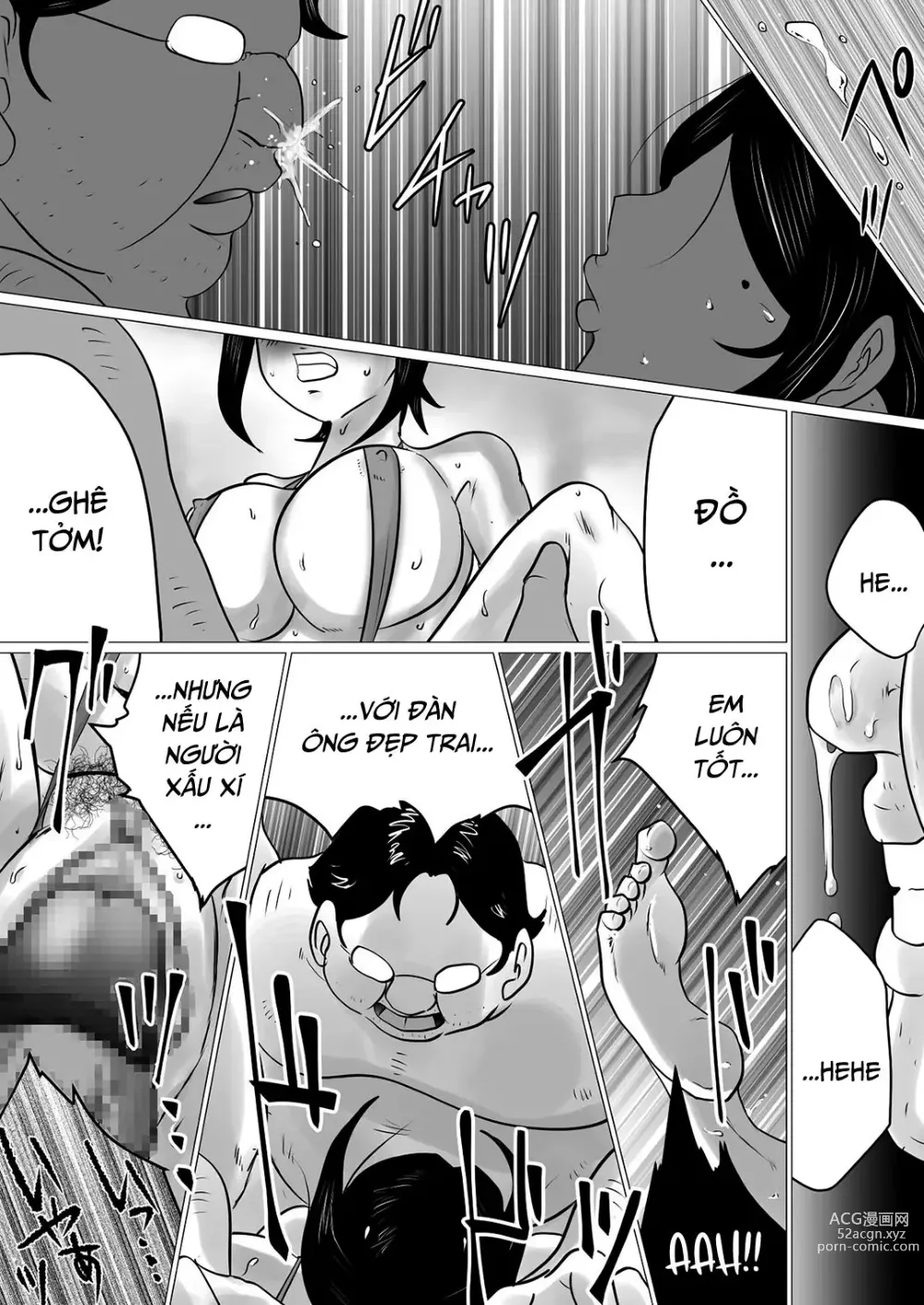 Page 28 of doujinshi Cô vợ kiêu ngạo bị lão sếp xấu xí khuất phục