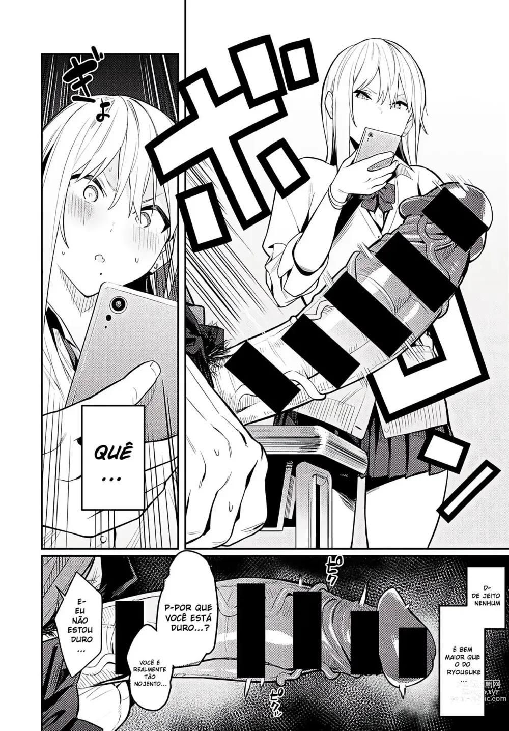 Page 6 of manga Bijyo to Yajyuu ~Gyaru to Kimoota~