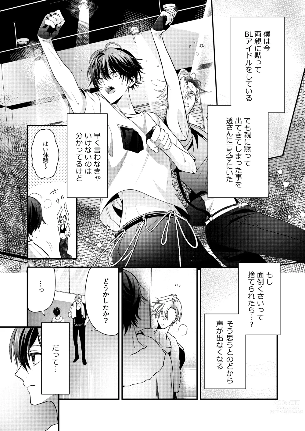 Page 6 of doujinshi BOY x BOY IDOL COLLECTION! Vol.3