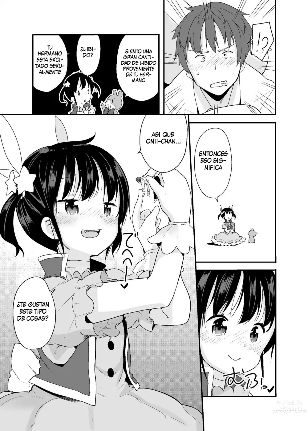 Page 9 of manga Mahou Shoujo na Imouto to Chiisana Onii-chan (decensored)