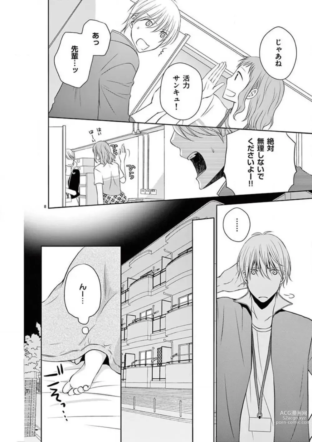 Page 8 of manga Senpai Gentei no Kedamonodesukara 〜 Kanshō-yō Ikemen no Hotobashiru Aijō〜 1-4