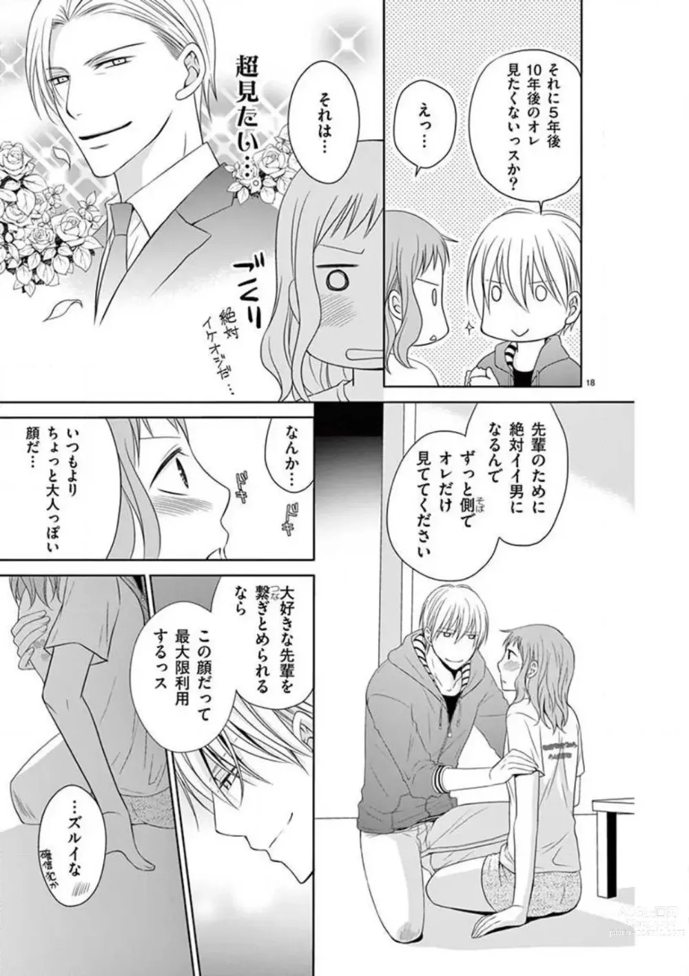 Page 72 of manga Senpai Gentei no Kedamonodesukara 〜 Kanshō-yō Ikemen no Hotobashiru Aijō〜 1-4