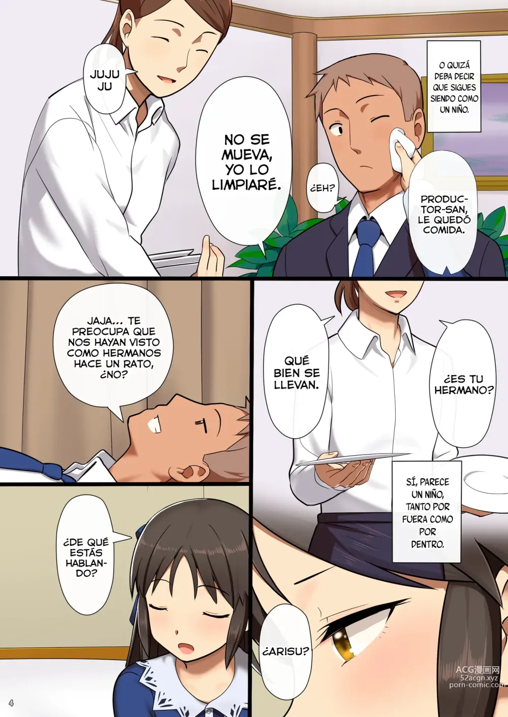 Page 3 of doujinshi Tachibana Arisu wa P ga Suki