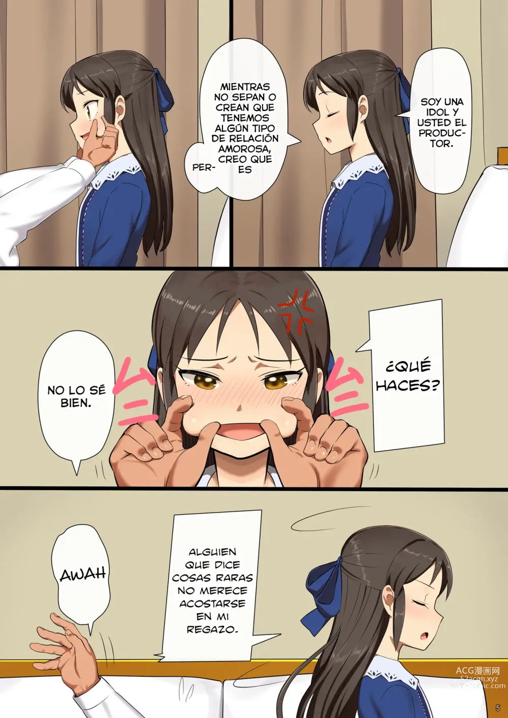 Page 4 of doujinshi Tachibana Arisu wa P ga Suki