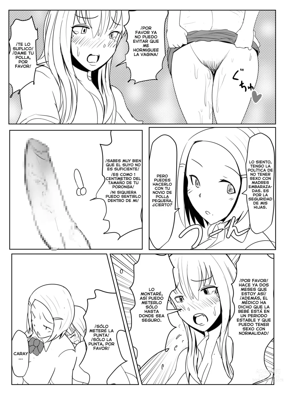 Page 11 of doujinshi Diario de Apareamiento de Yarichin Futanarikko Edición JK Parte 2