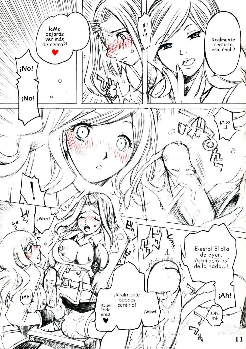 Page 11 of doujinshi Futanari Kallen x Kyonyuu Milly