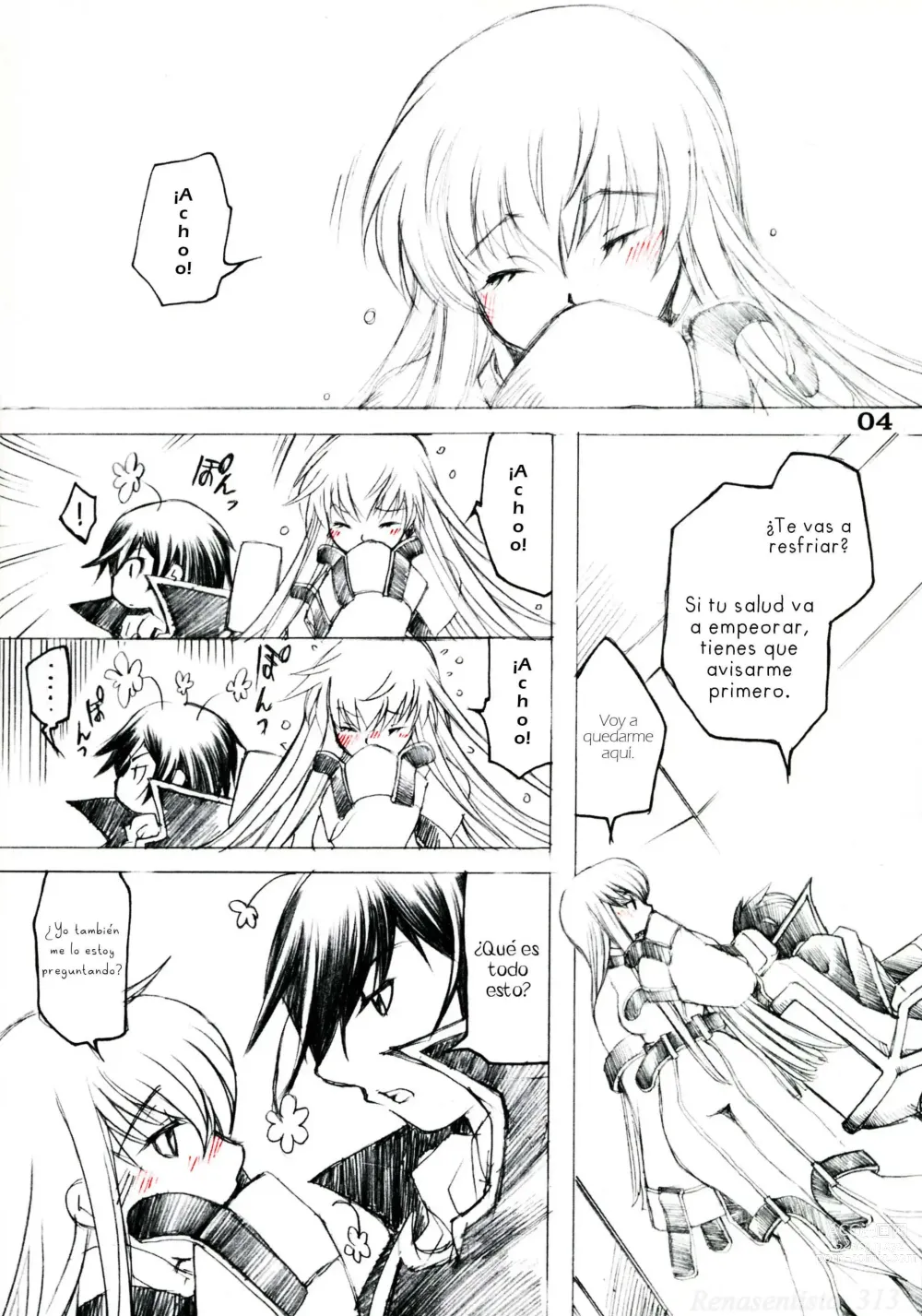 Page 4 of doujinshi Futanari Kallen x Kyonyuu Milly