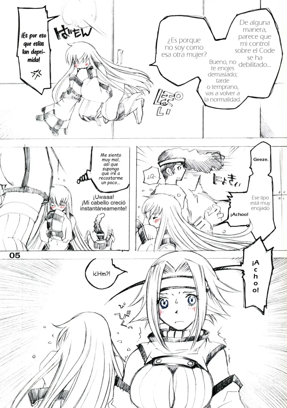 Page 5 of doujinshi Futanari Kallen x Kyonyuu Milly