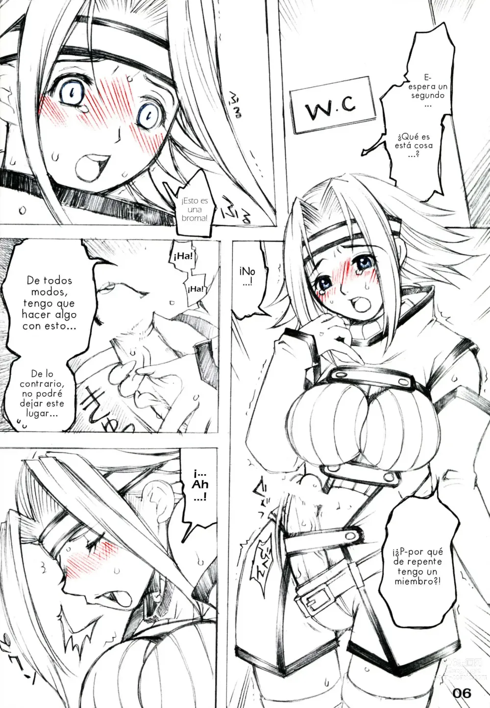 Page 6 of doujinshi Futanari Kallen x Kyonyuu Milly