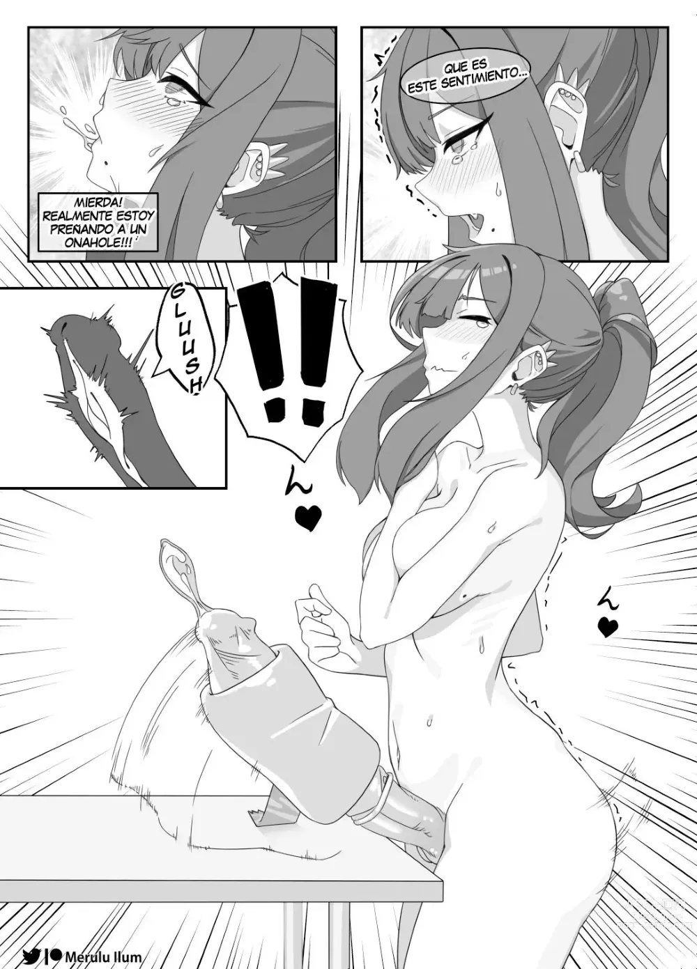 Page 12 of doujinshi Masturbation with a Giant Dick, Lets have fun