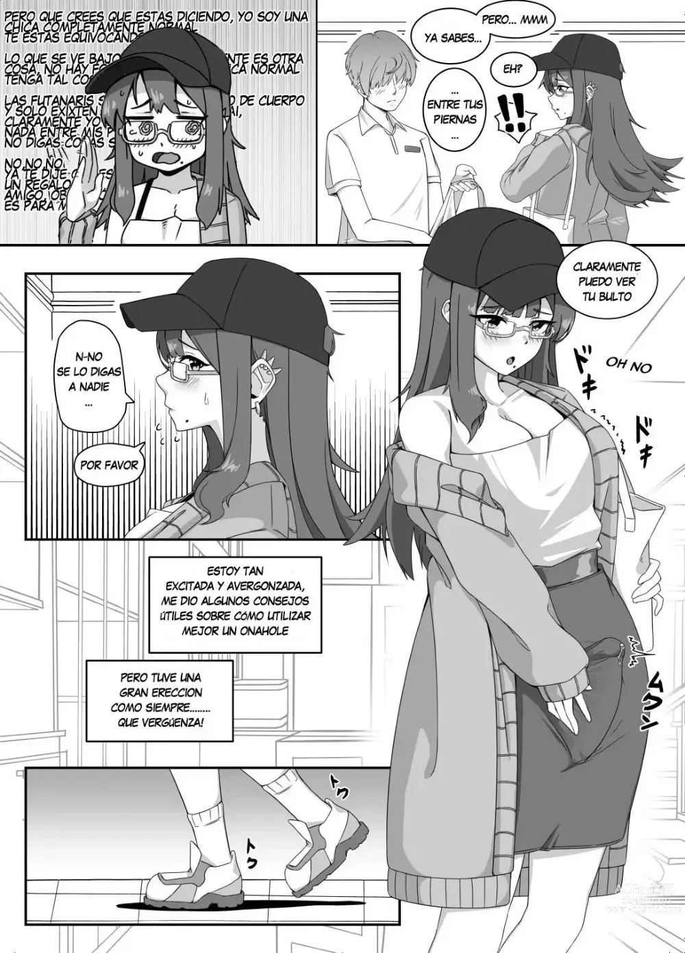 Page 3 of doujinshi Masturbation with a Giant Dick, Lets have fun