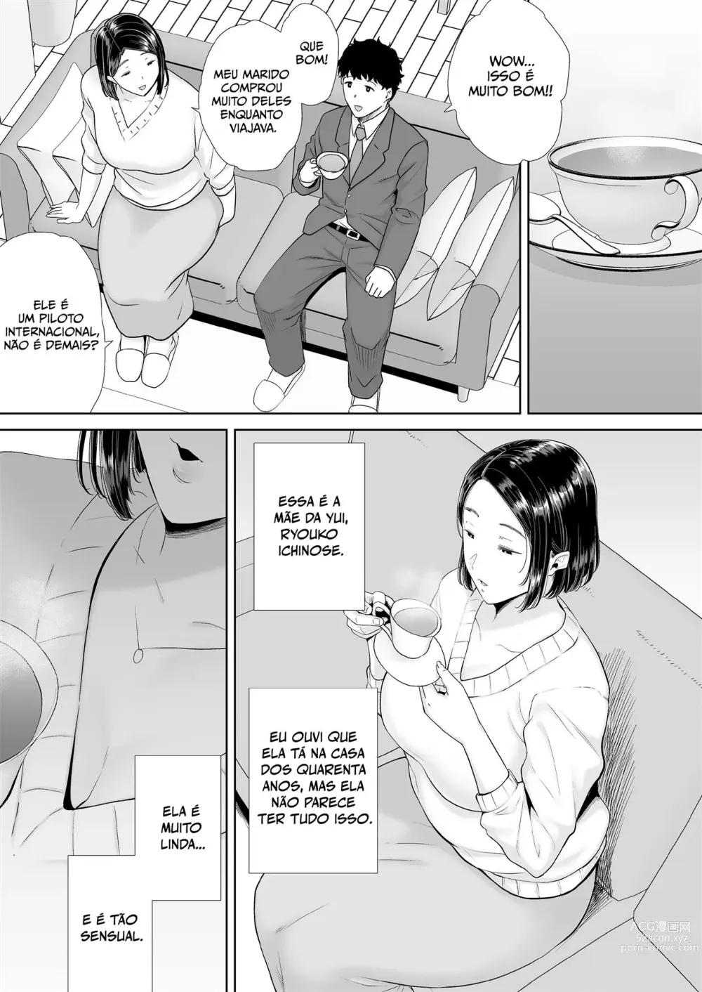 Page 13 of doujinshi A mãe da minha namorada é uma tentação