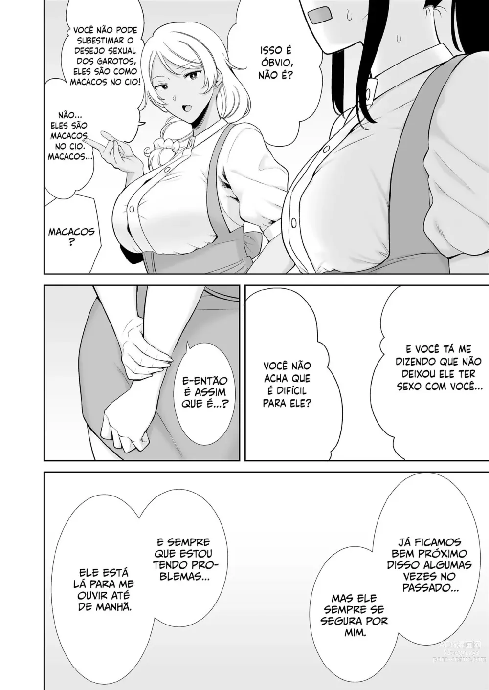 Page 22 of doujinshi A mãe da minha namorada é uma tentação