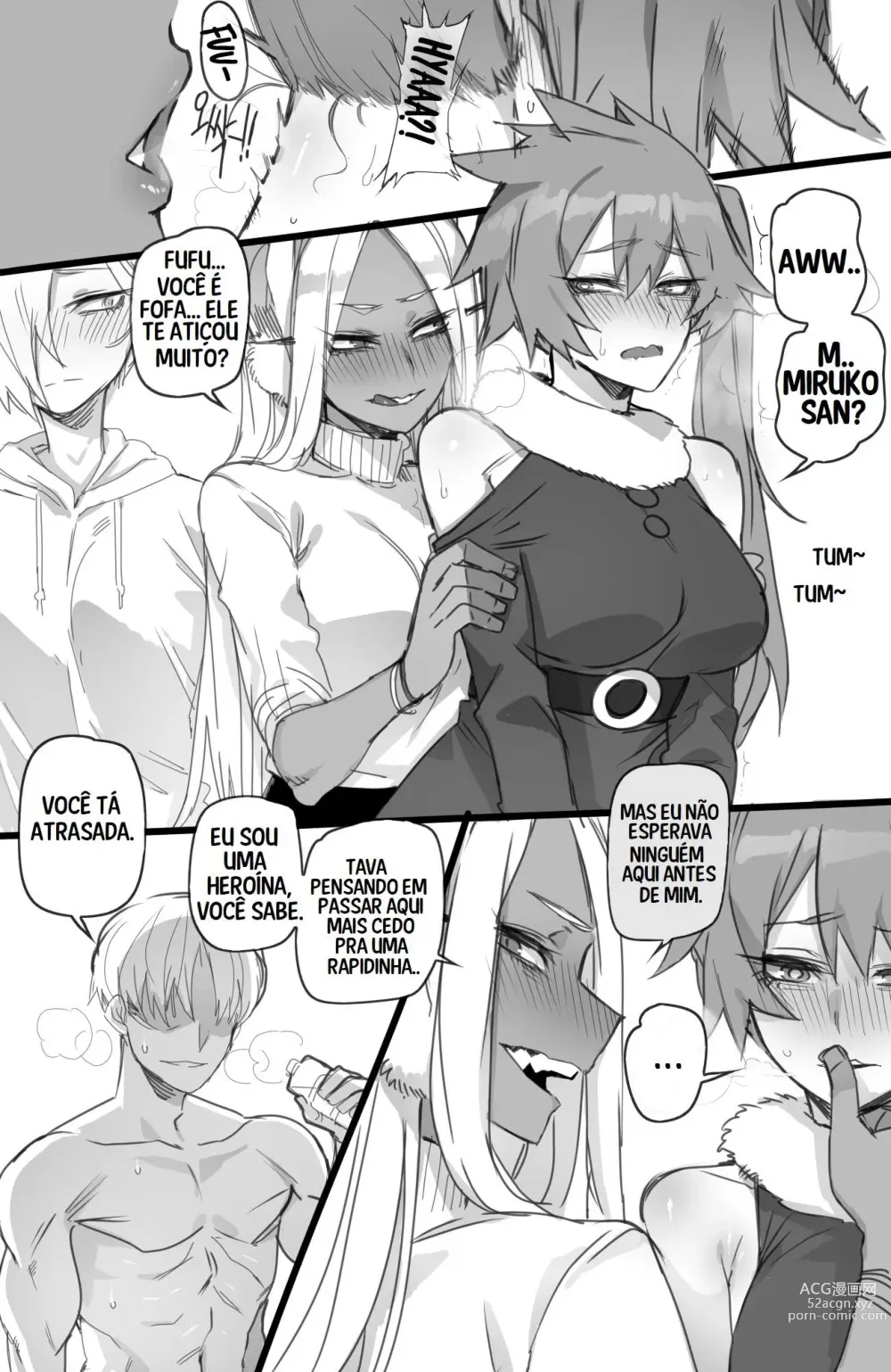 Page 20 of doujinshi MY HERO Christmas HAREM