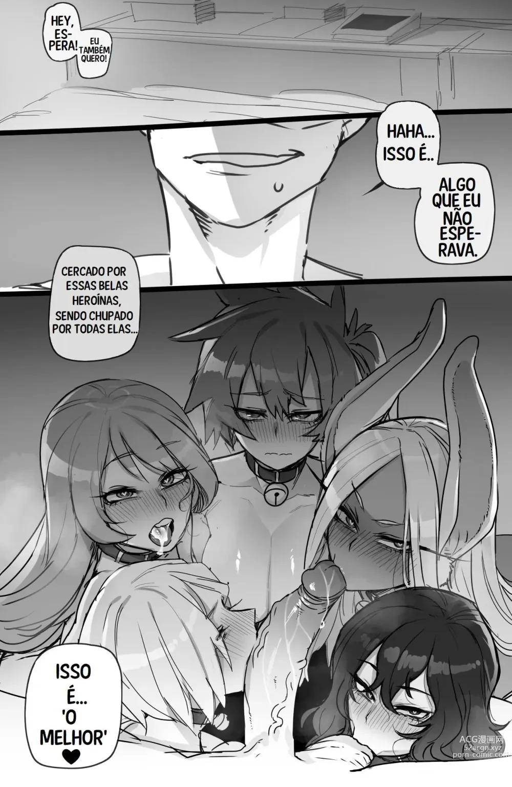 Page 24 of doujinshi MY HERO Christmas HAREM