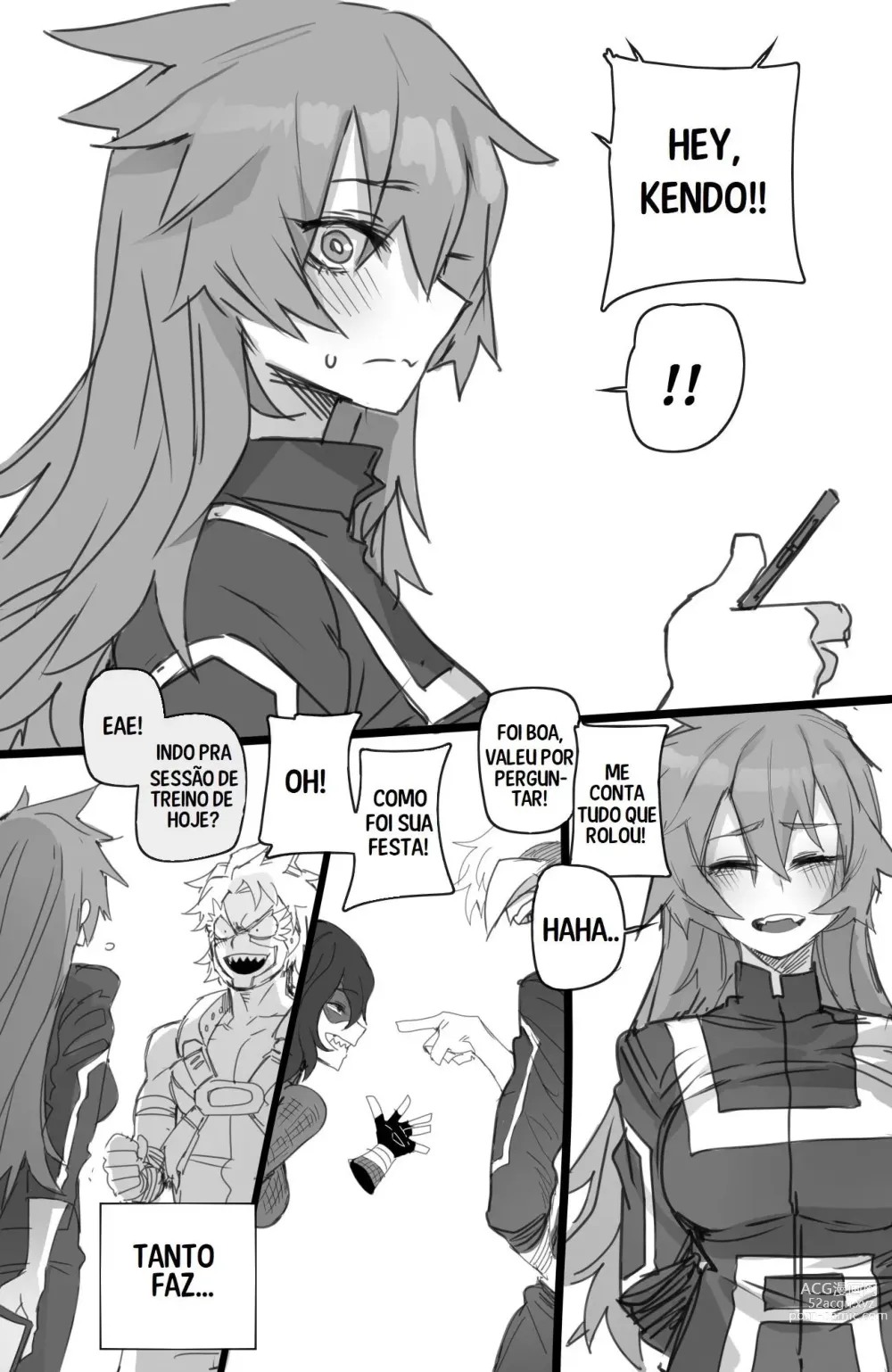 Page 27 of doujinshi MY HERO Christmas HAREM