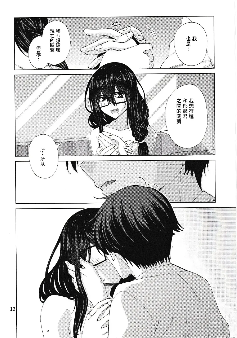 Page 11 of doujinshi Yuube wa Otanoshimi deshita ne