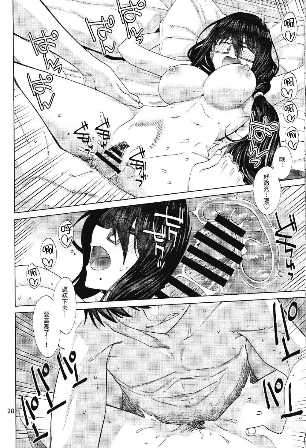 Page 27 of doujinshi Yuube wa Otanoshimi deshita ne