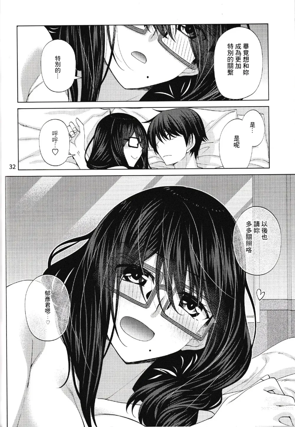 Page 31 of doujinshi Yuube wa Otanoshimi deshita ne