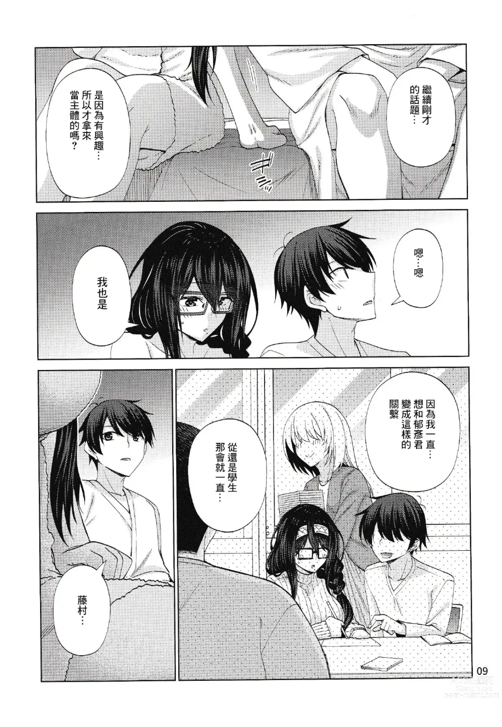 Page 8 of doujinshi Yuube wa Otanoshimi deshita ne