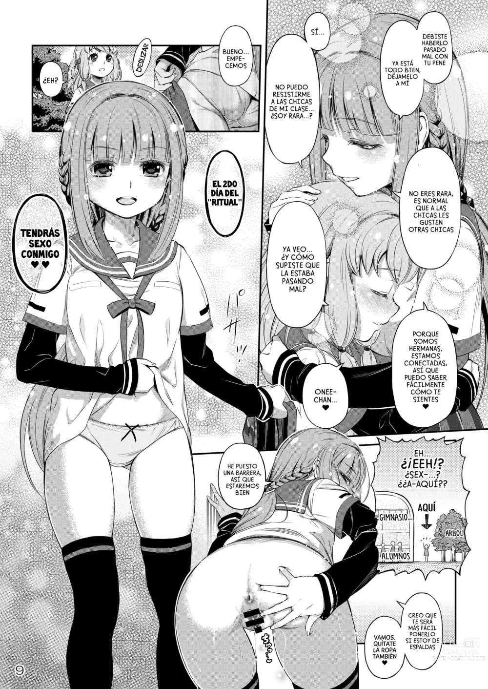 Page 8 of doujinshi Mi Querida Hermanita