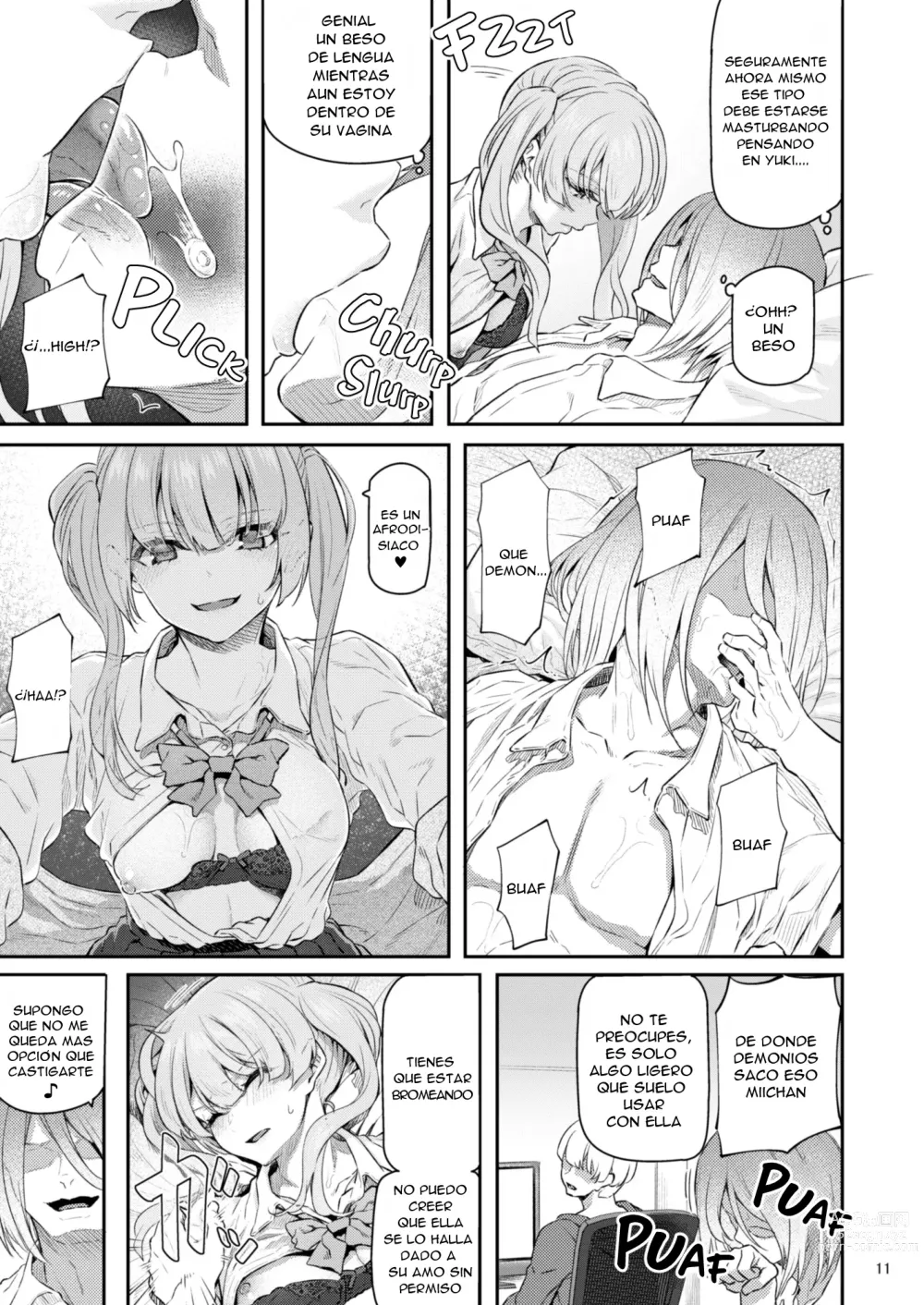 Page 12 of doujinshi Flor Dormida Cuatro