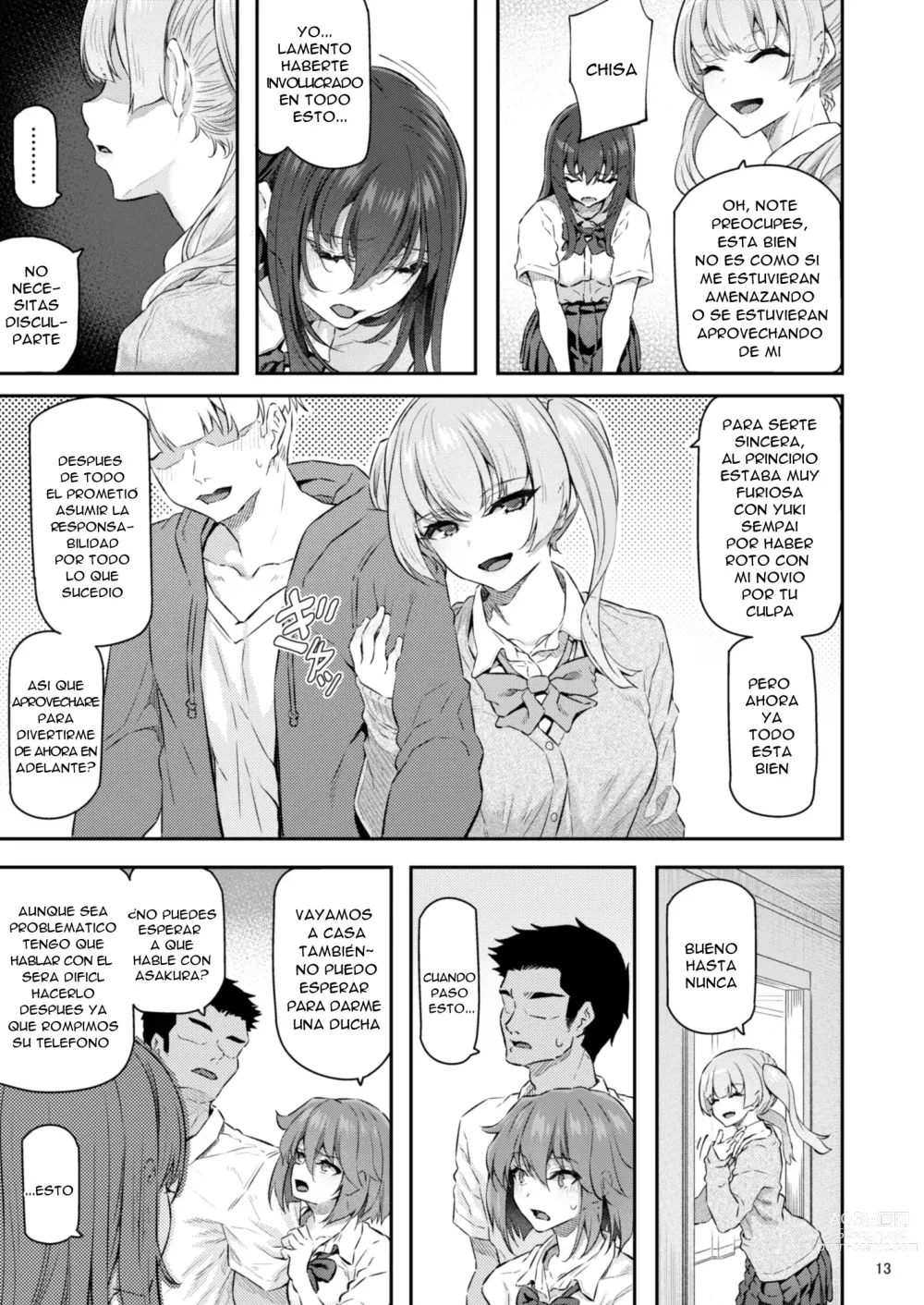 Page 14 of doujinshi Flor Dormida Cuatro