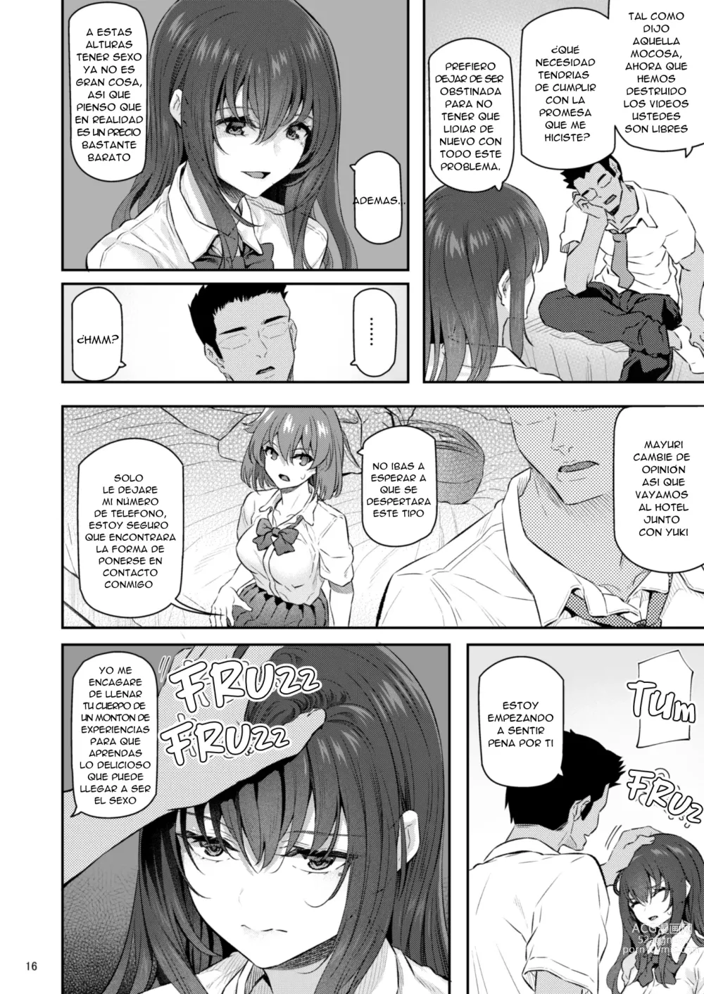 Page 17 of doujinshi Flor Dormida Cuatro