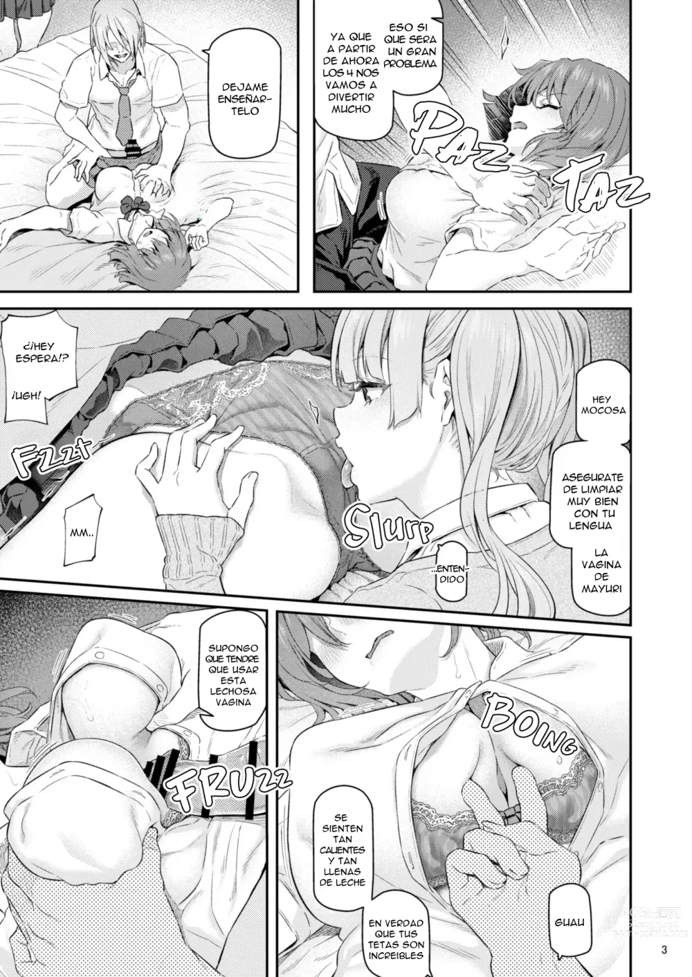 Page 4 of doujinshi Flor Dormida Cuatro