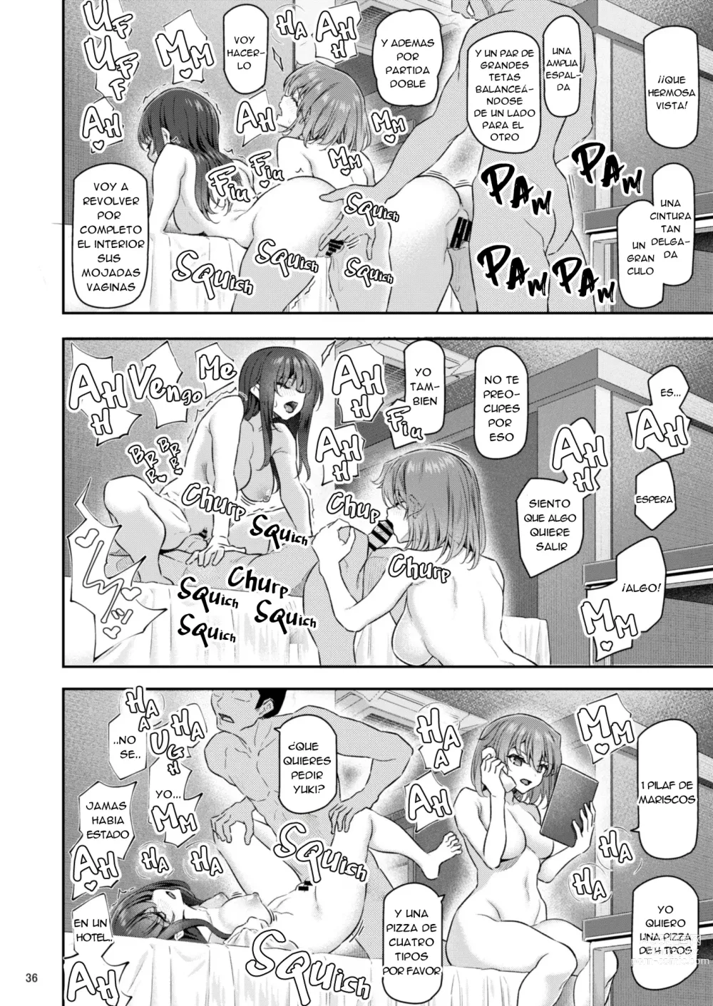 Page 37 of doujinshi Flor Dormida Cuatro