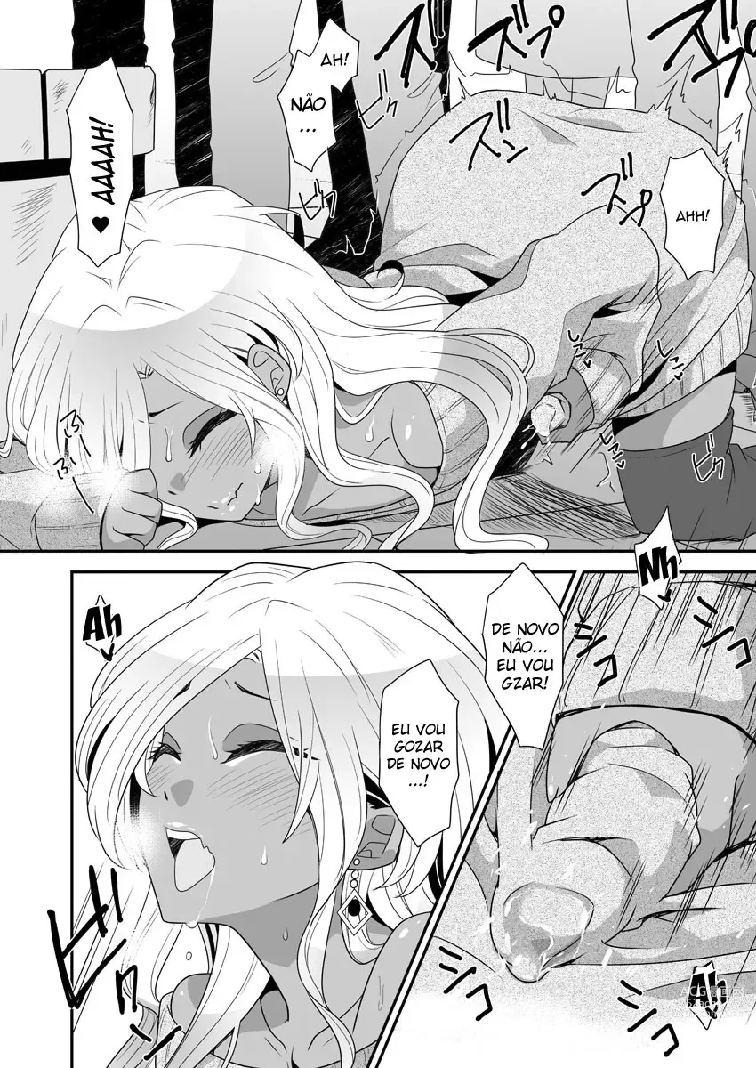 Page 14 of doujinshi Josou Gal Otoko-kun ni Appli de Ecchi na Itazura Shite Mita