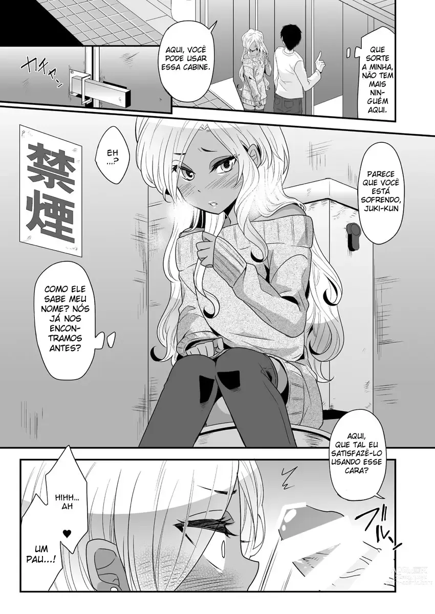 Page 17 of doujinshi Josou Gal Otoko-kun ni Appli de Ecchi na Itazura Shite Mita