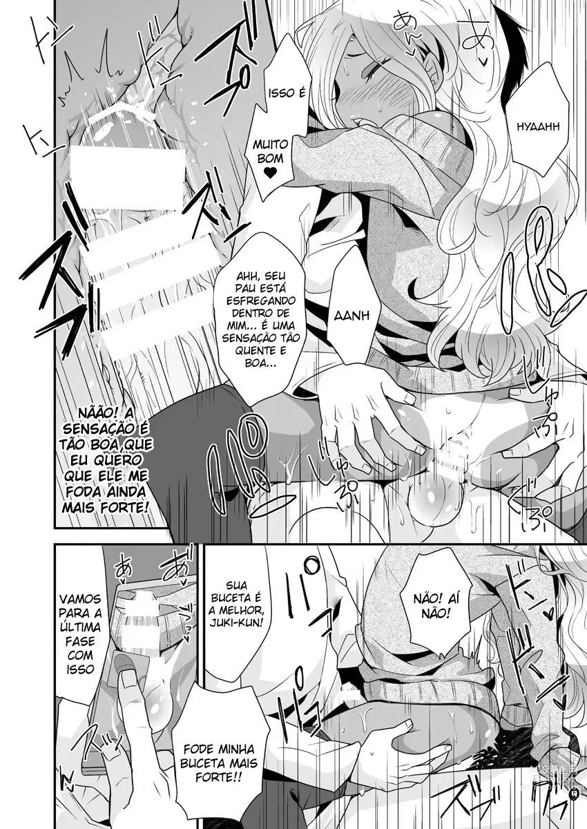 Page 20 of doujinshi Josou Gal Otoko-kun ni Appli de Ecchi na Itazura Shite Mita