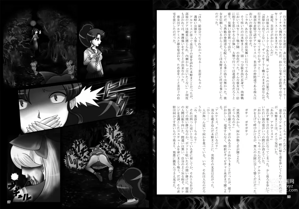 Page 14 of doujinshi Daraku Wakusei 2