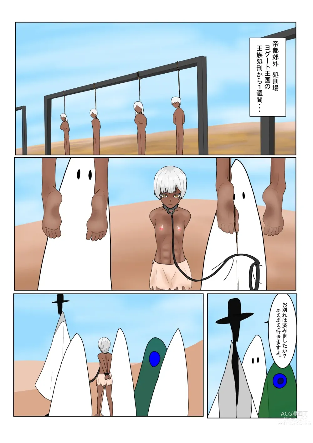 Page 18 of doujinshi Boukoku Dark Elf (♂) no Matsuro