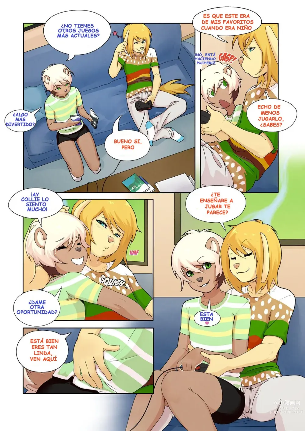 Page 4 of doujinshi _Getting_played