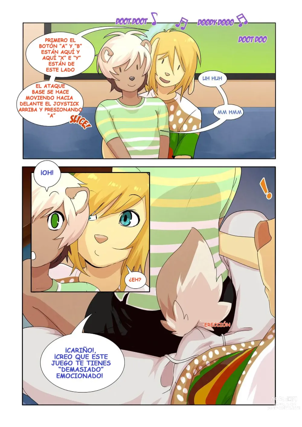 Page 5 of doujinshi _Getting_played