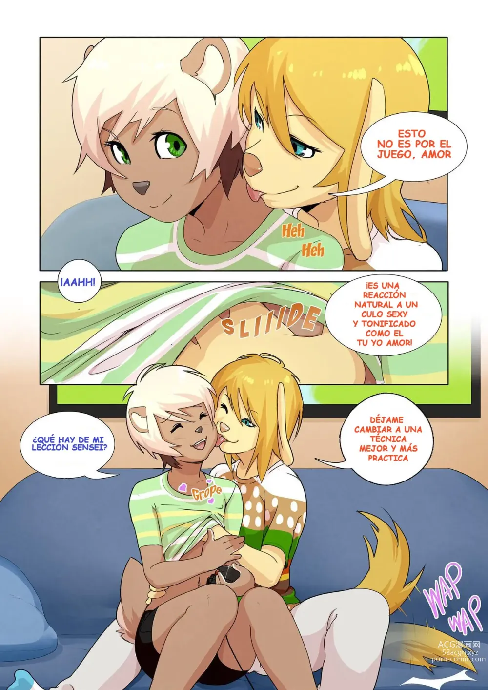 Page 6 of doujinshi _Getting_played