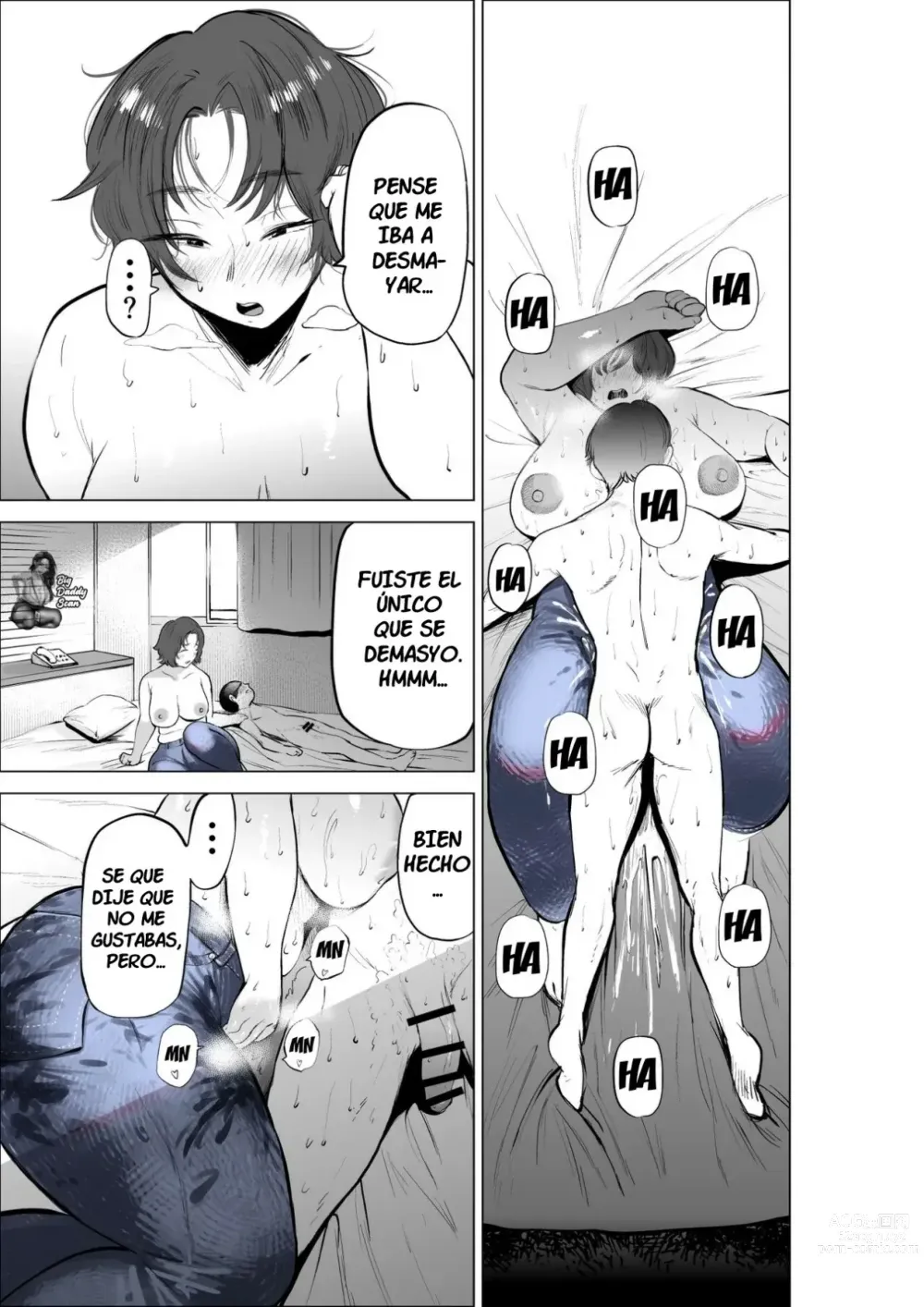 Page 54 of doujinshi La Mamá de Mi Amigo Que Usa Unos Jeans Da Miedo Pero Esta Bendecida Con Un Gran Trasero