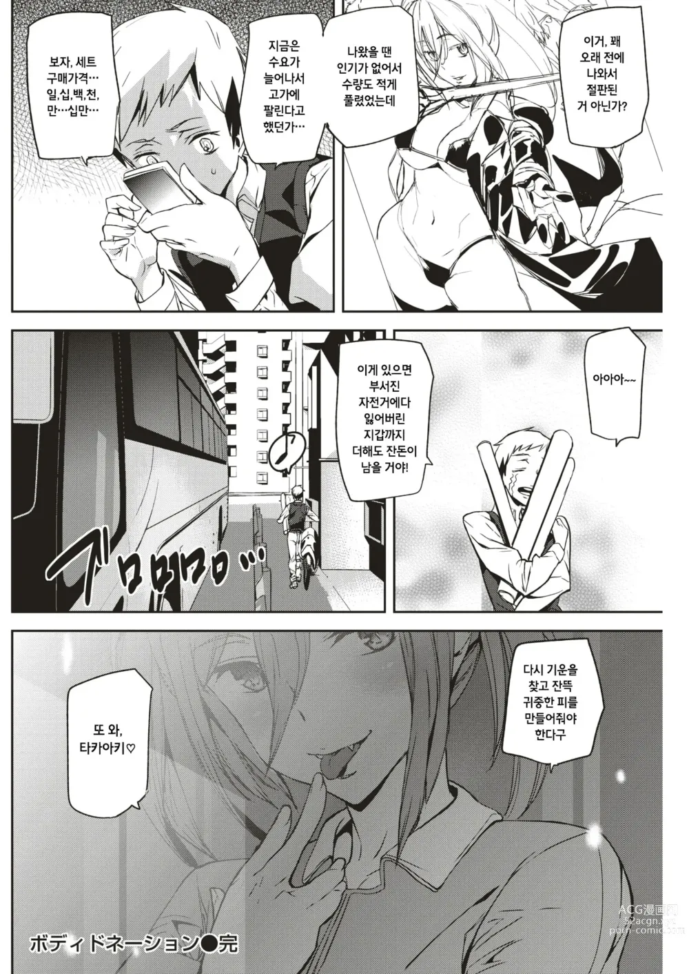 Page 20 of manga Body Donation