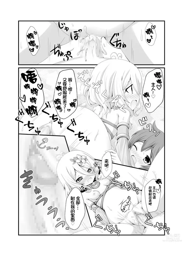 Page 19 of doujinshi Chiccha na Aruji-sama to!