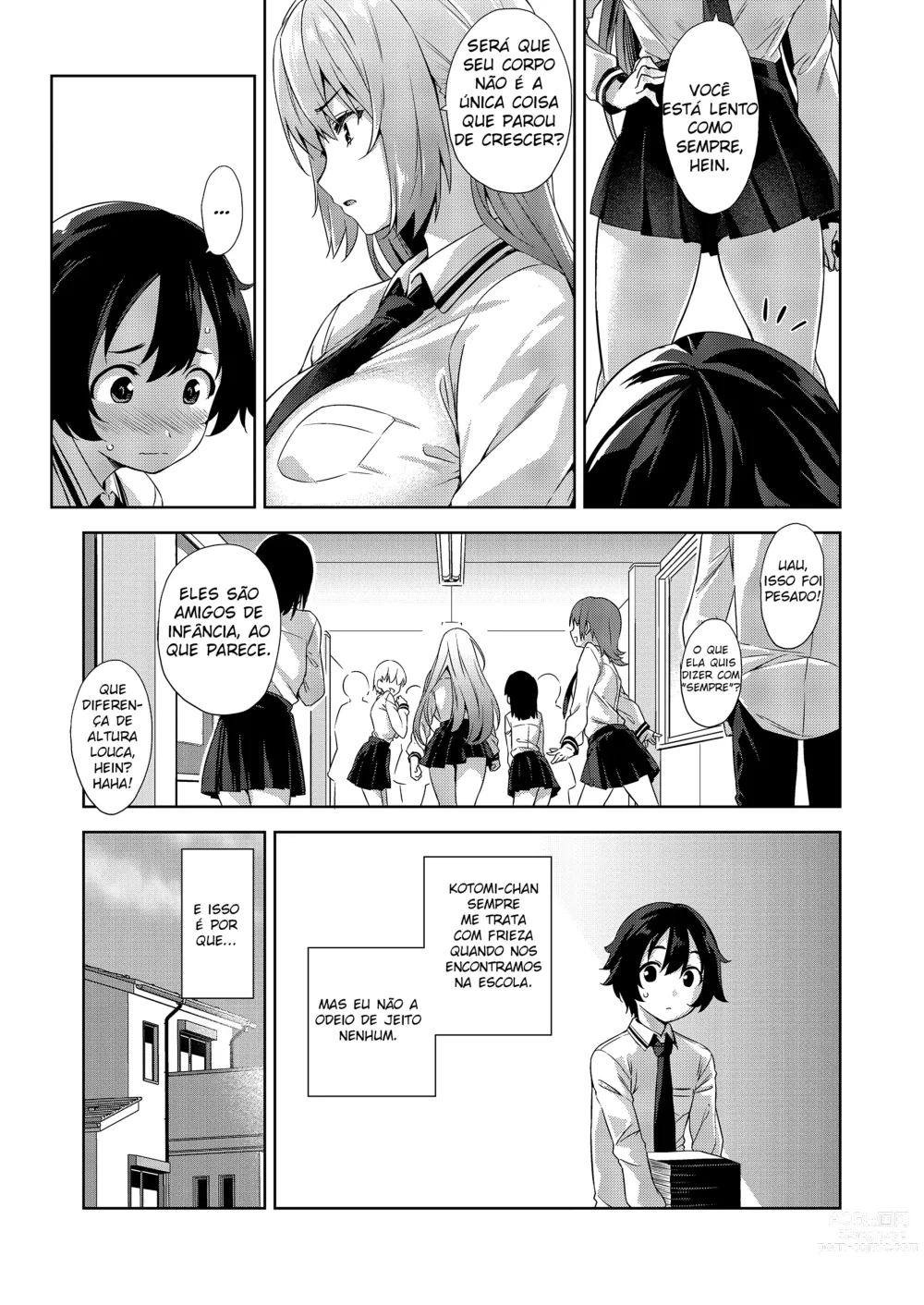 Page 5 of doujinshi Gakkou to Bed ja Seihantai no, Okkina Kanojo.