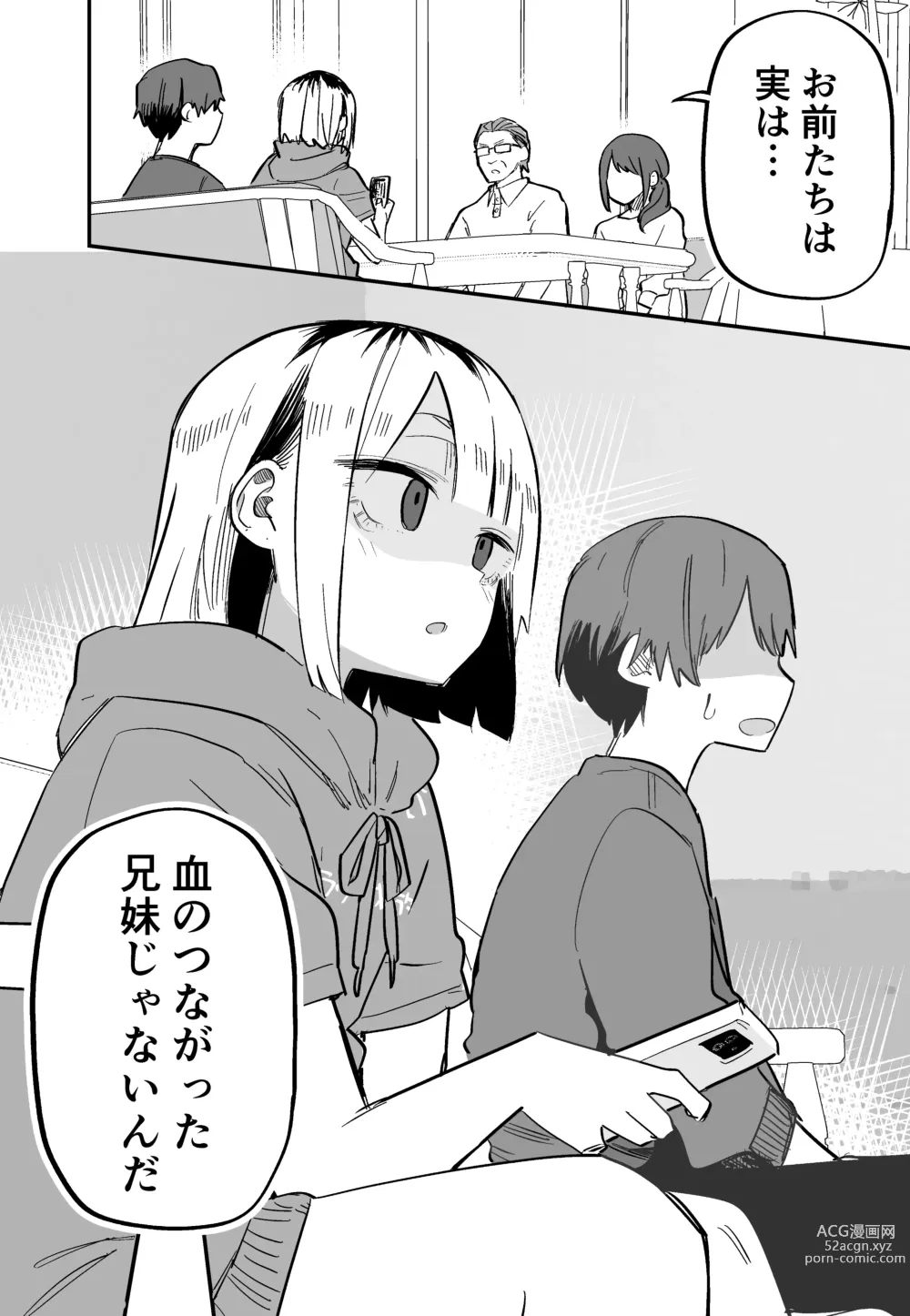 Page 41 of doujinshi Ore no Koto ga Daikirai na Imouto ga Kowai